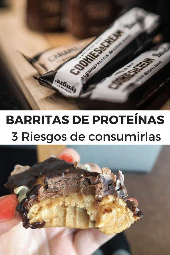 Correr & Fitness | Deporte y Actividad Física 7 BARRITAS DE PROTEÍNAS: 3 Riesgos de consumirlas